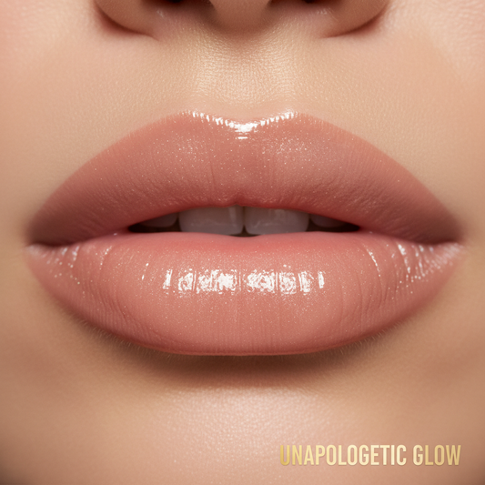 Glossy Lips Close-up